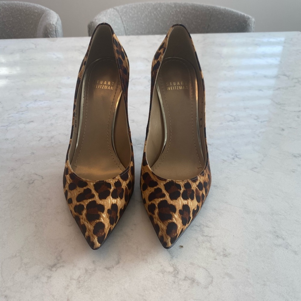 Cheetah Print Stuart Weitzman Heels✨
